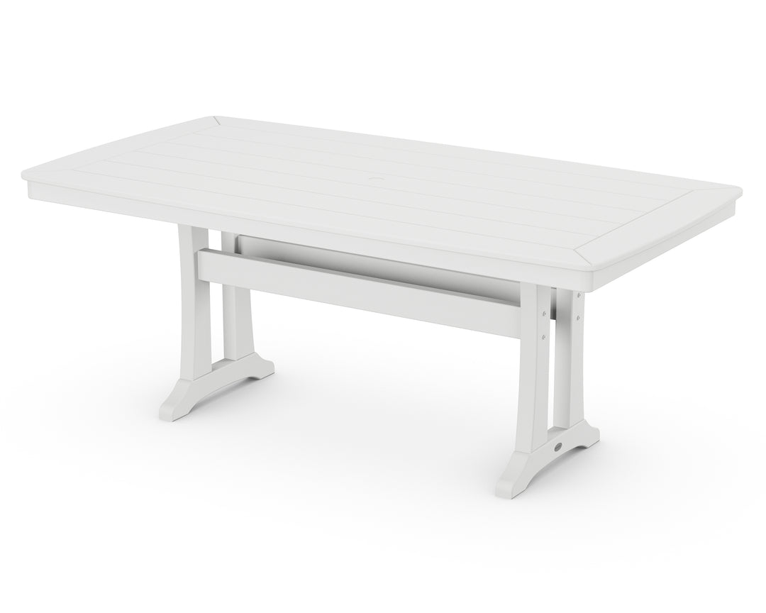 POLYWOOD® Nautical Trestle 38" x 73" Dining Table