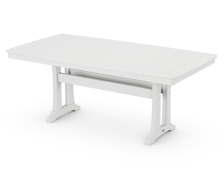 POLYWOOD® Nautical Trestle 38" x 73" Dining Table