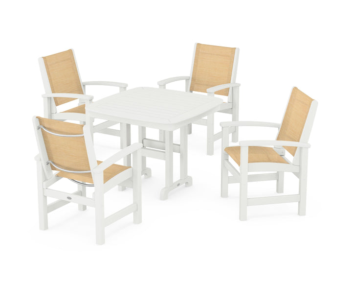 POLYWOOD® Coastal 5-Piece Dining Set