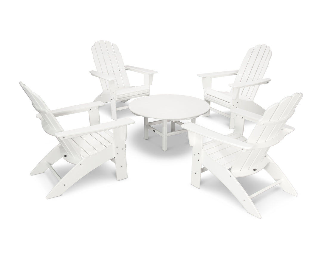 POLYWOOD® Vineyard 5-Piece Oversized Adirondack Set