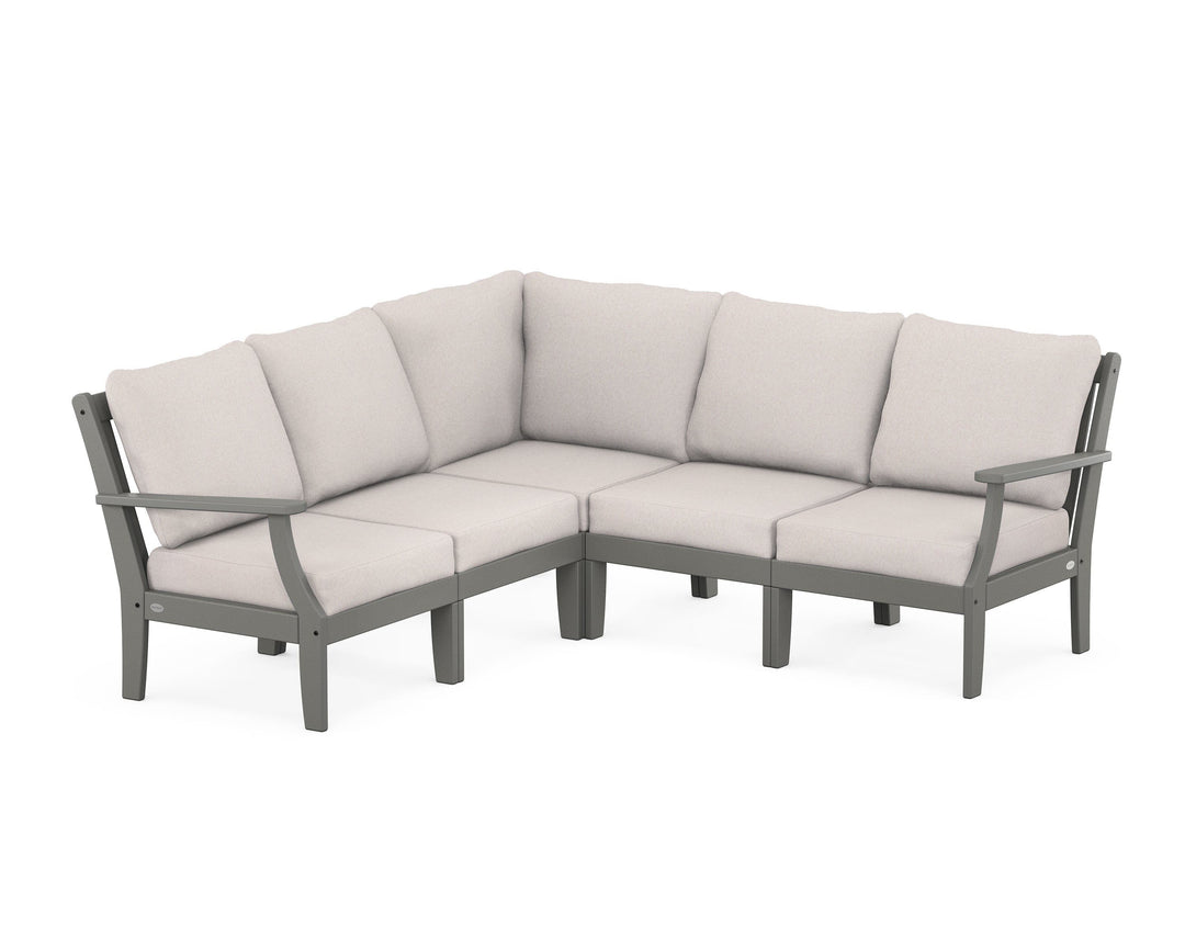 POLYWOOD® Braxton Modular 5-Piece Deep Seating Set