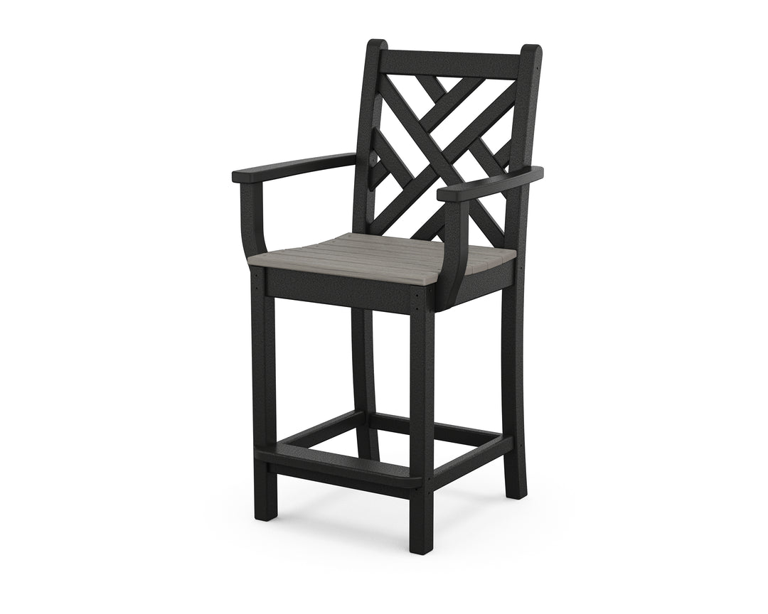 POLYWOOD® Chippendale Counter Arm Chair