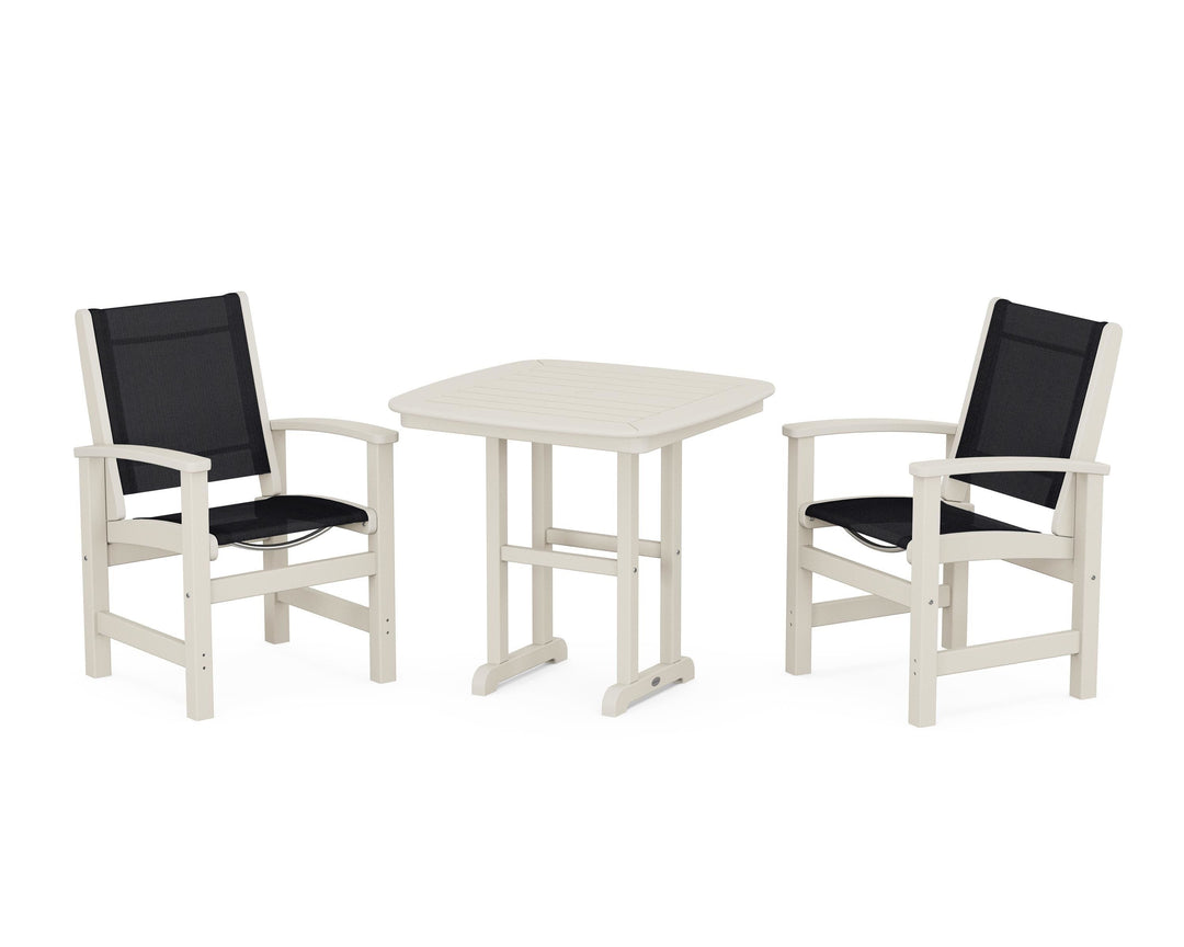 POLYWOOD® Coastal 3-Piece Dining Set