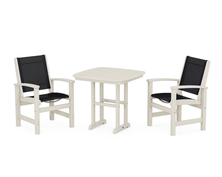 POLYWOOD® Coastal 3-Piece Dining Set
