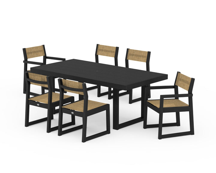 POLYWOOD® EDGE Sling 7-Piece Dining Set