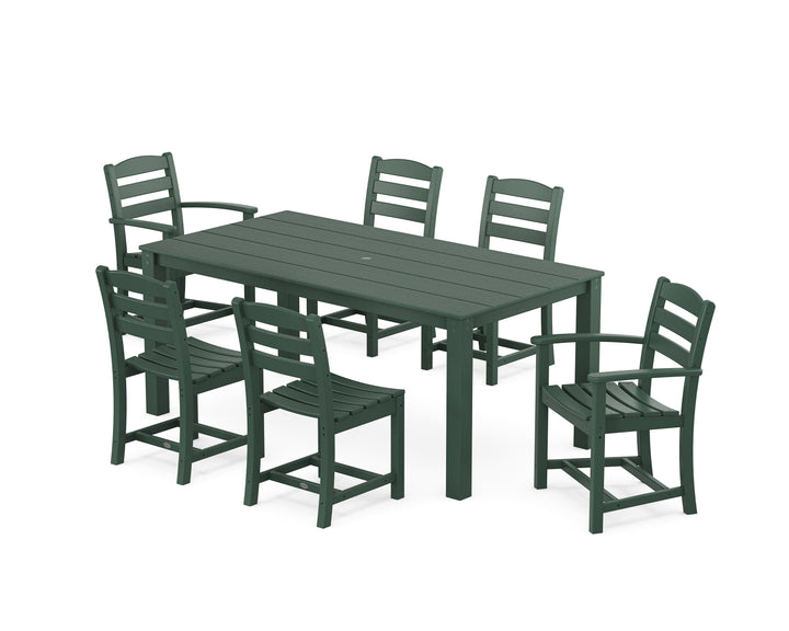 POLYWOOD® La Casa Cafe' 7-Piece Parsons Dining Set