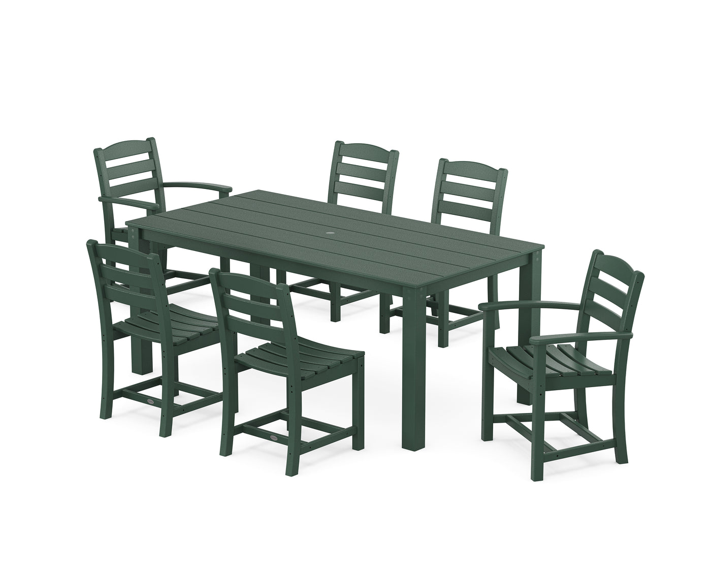 La Casa Cafe' 7-Piece Parsons Dining Set