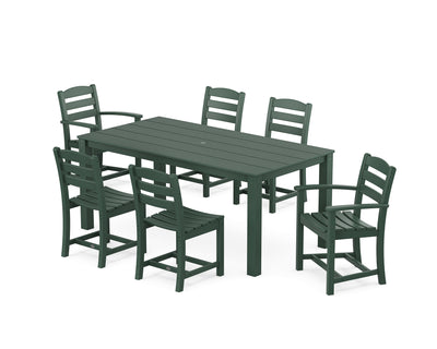 La Casa Cafe' 7-Piece Parsons Dining Set