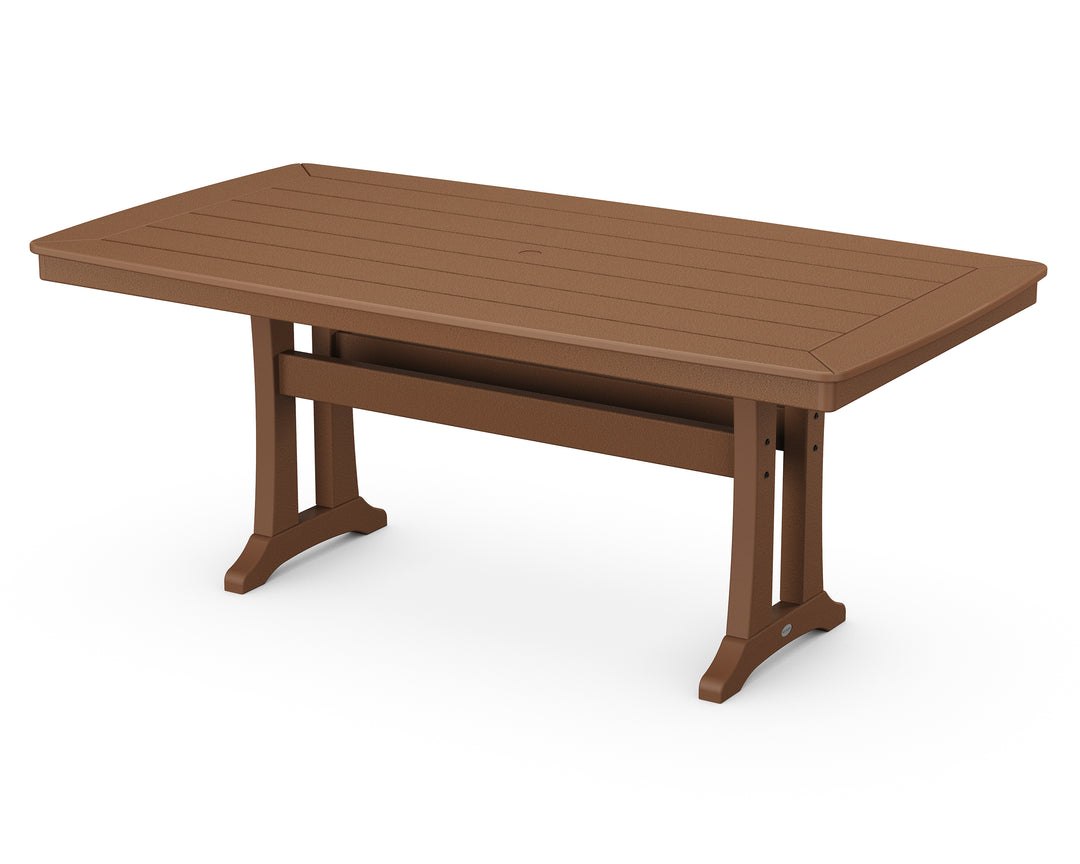 POLYWOOD® Nautical Trestle 38" x 73" Dining Table