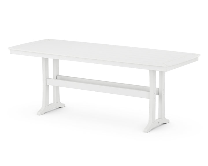 POLYWOOD® Nautical Trestle 39” x 97” Counter Table