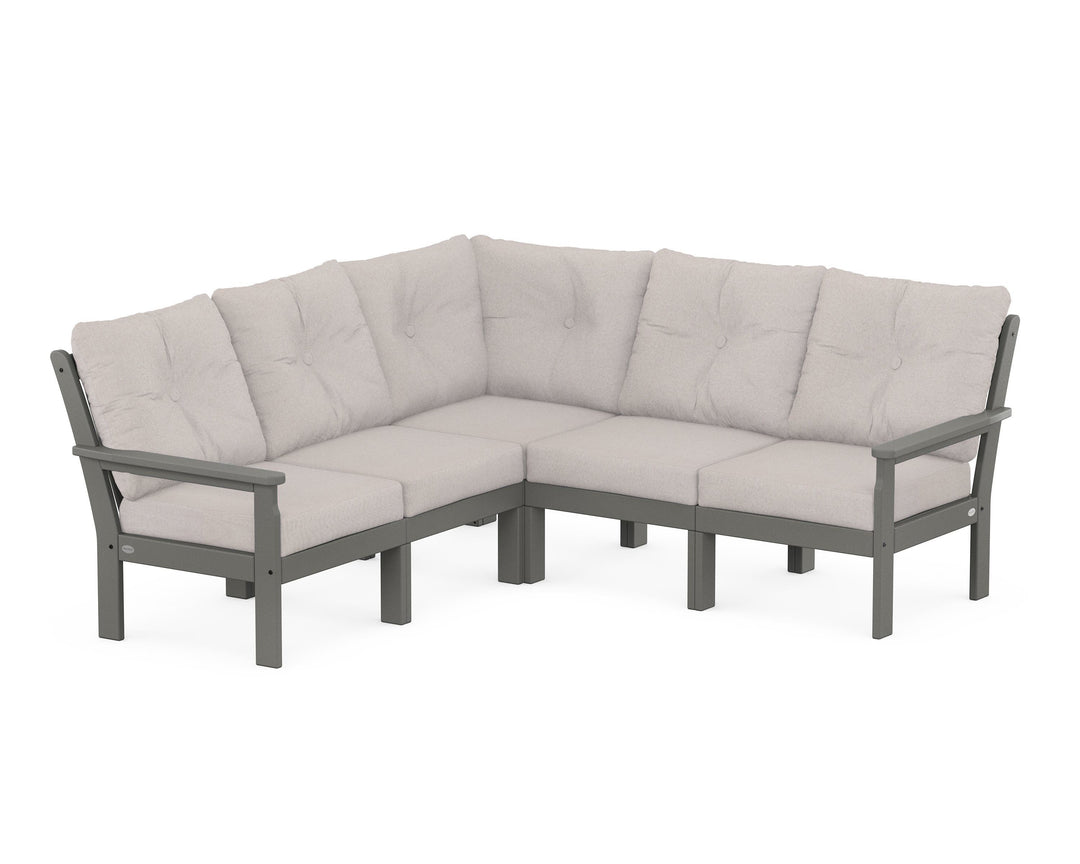 POLYWOOD® Vineyard 5-Piece Sectional