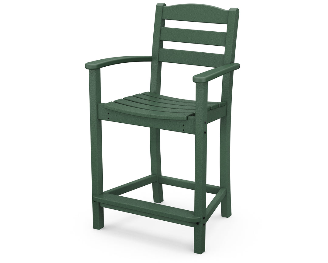 POLYWOOD® La Casa Café Counter Arm Chair