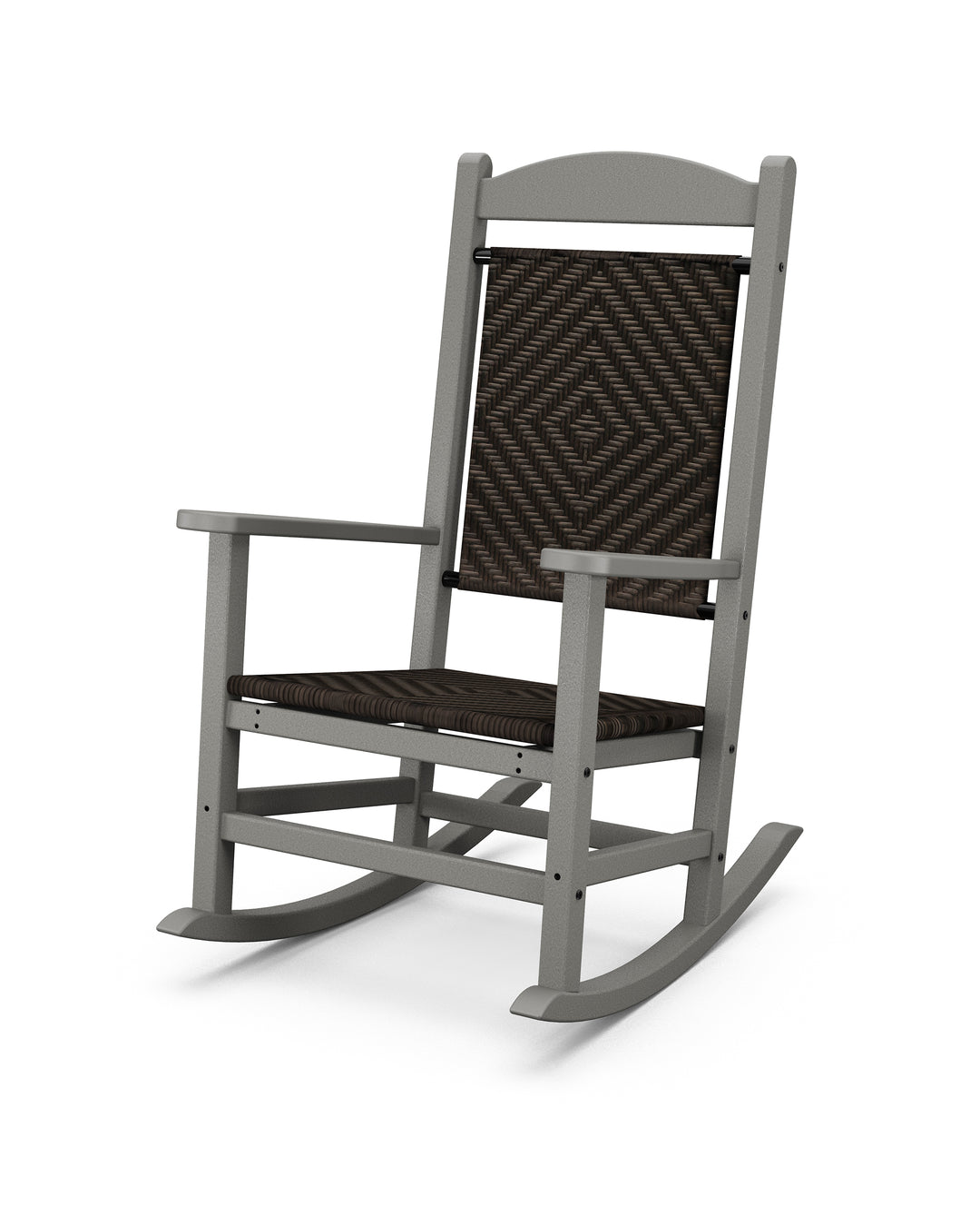 POLYWOOD® Presidential Woven Rocking Chair