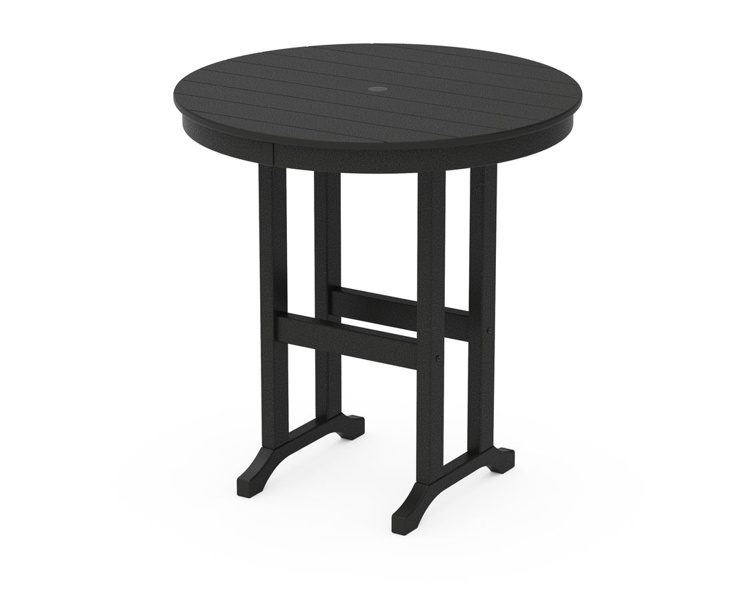 POLYWOOD® 36" Round Farmhouse Counter Table