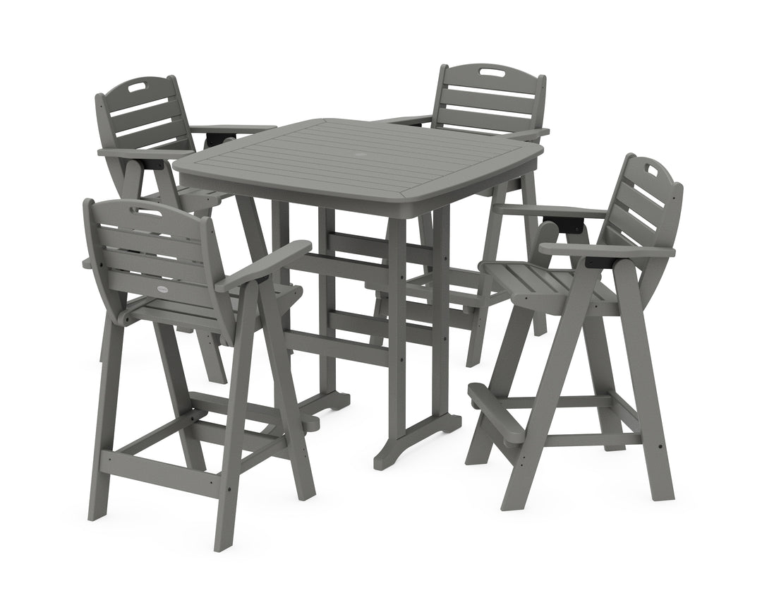 POLYWOOD® Nautical 5-Piece Bar Set