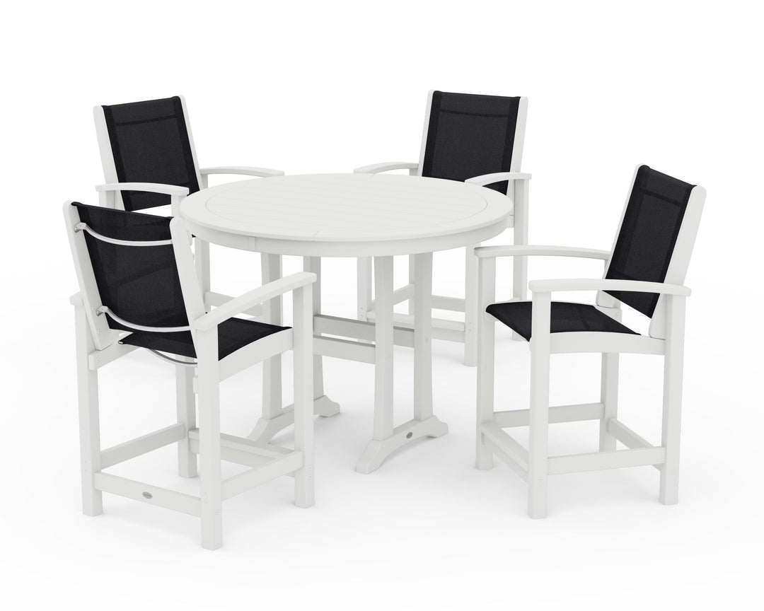 POLYWOOD® Coastal 5-Piece Counter Set
