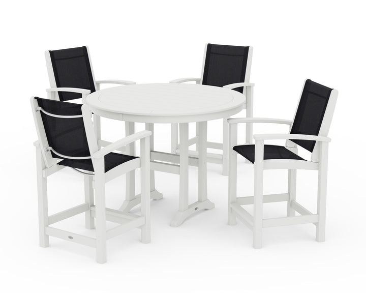 POLYWOOD® Coastal 5-Piece Counter Set