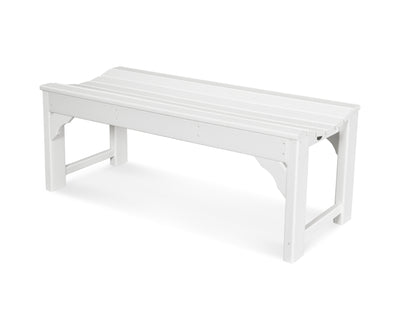 Traditional Garden 48" Backless Bench