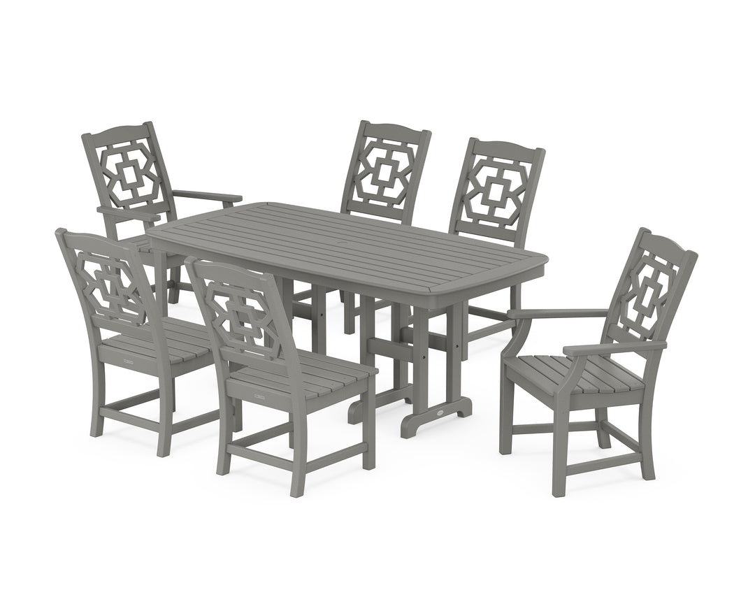 Martha Stewart by POLYWOOD® Chinoiserie 7-Piece Dining Set