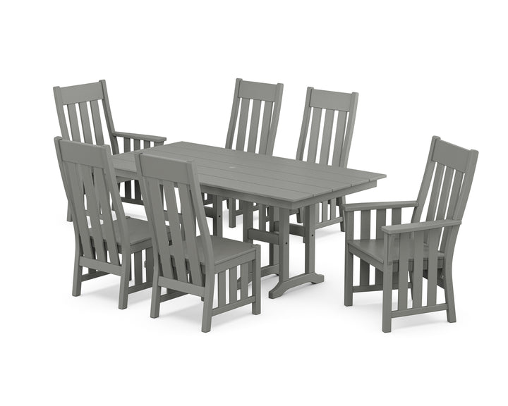 Martha Stewart by POLYWOOD® Acadia 7-Piece Farmhouse Dining Set