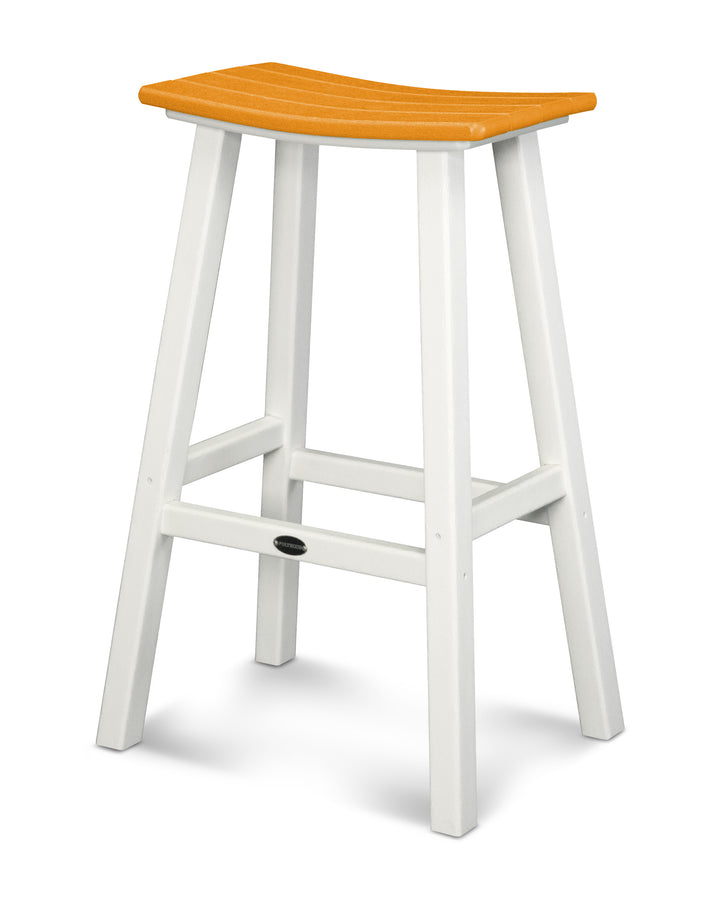 POLYWOOD® Contempo 30" Saddle Bar Stool