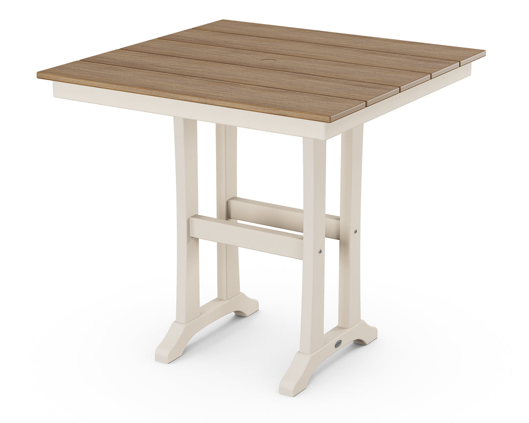 POLYWOOD® Farmhouse Trestle 37" Counter Table