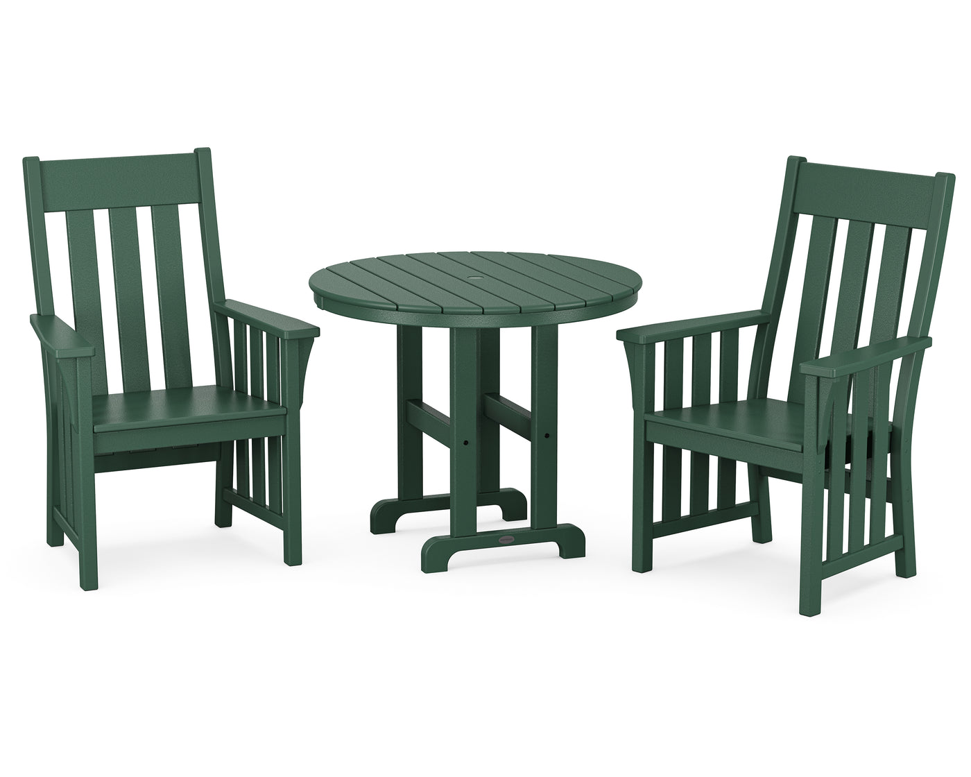 Acadia 3-Piece Farmhouse Dining Set