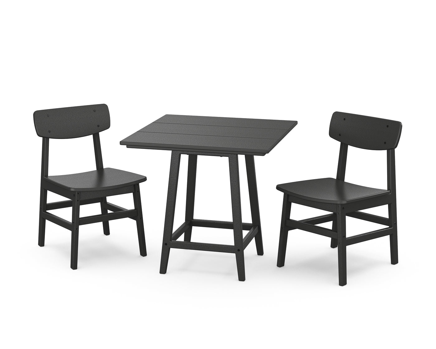 Modern Studio Urban Chair 3-Piece Bistro Dining Set