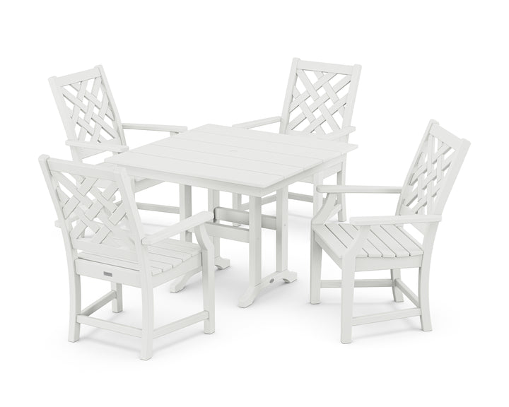 Country Living Wovendale 5-Piece Farmhouse Dining Set