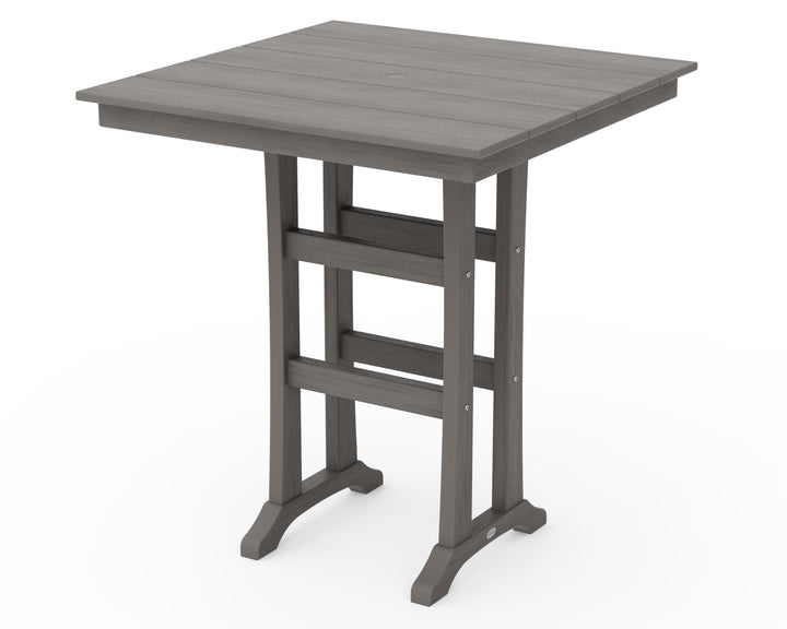 POLYWOOD® Farmhouse Trestle 37" Bar Table