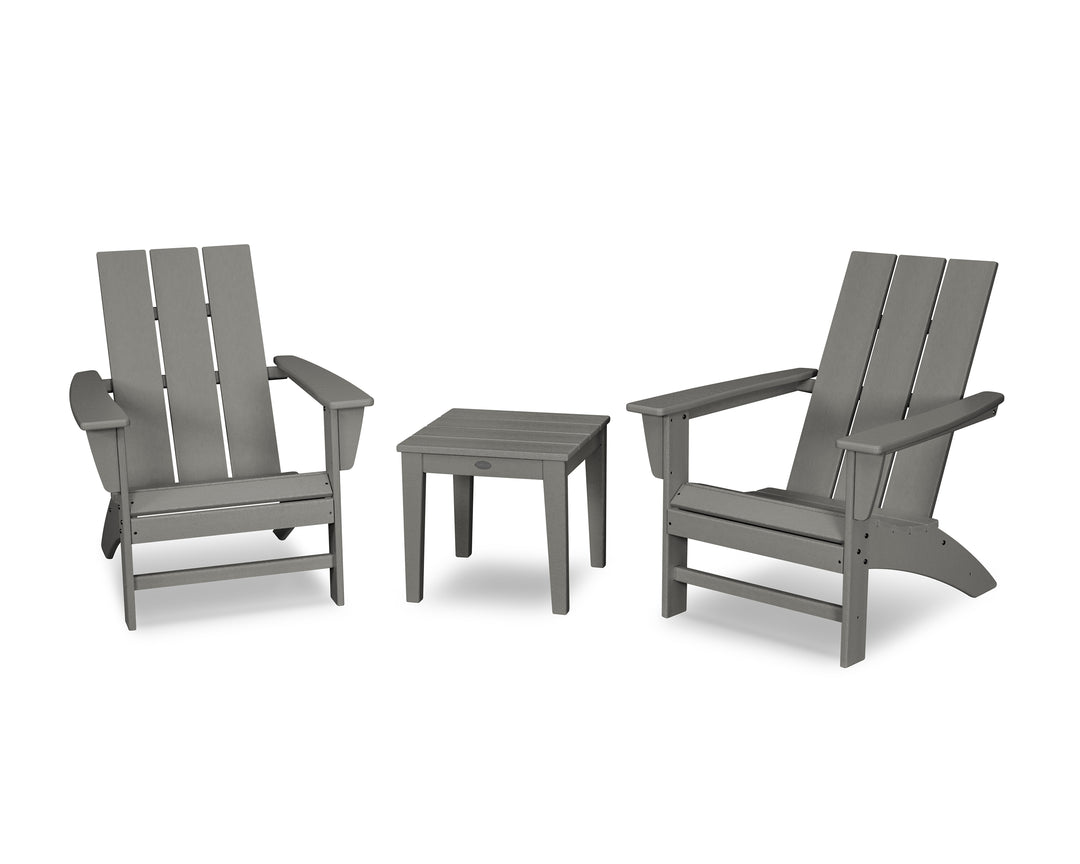 POLYWOOD® Modern Adirondack 3-Piece Set