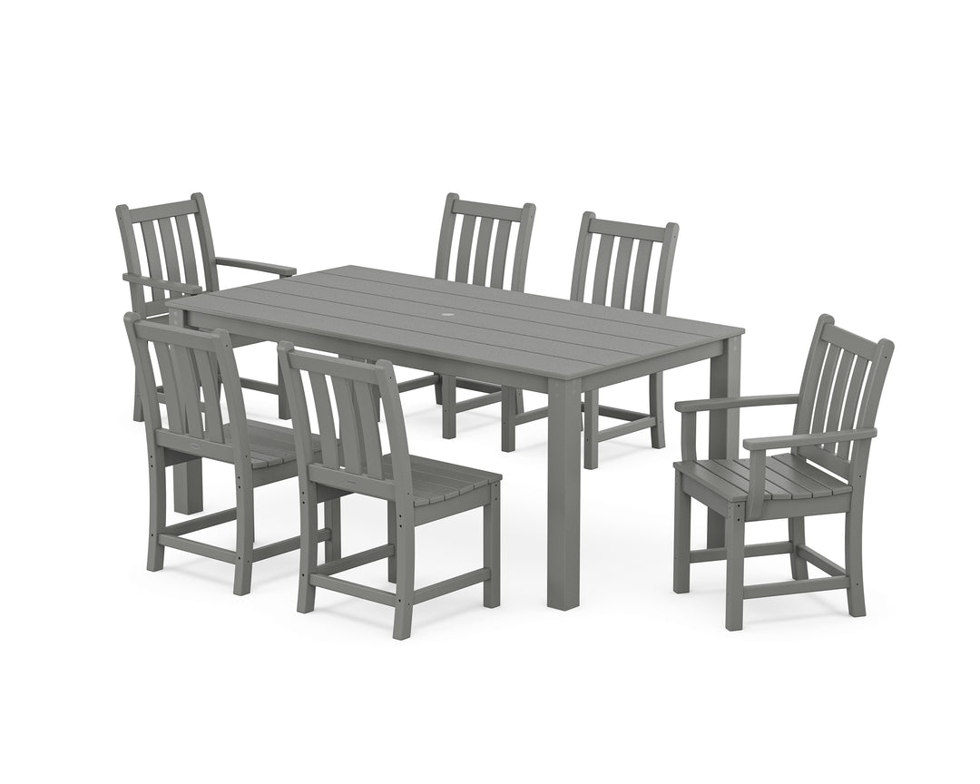 POLYWOOD® Traditional Garden 7-Piece Parsons Dining Set