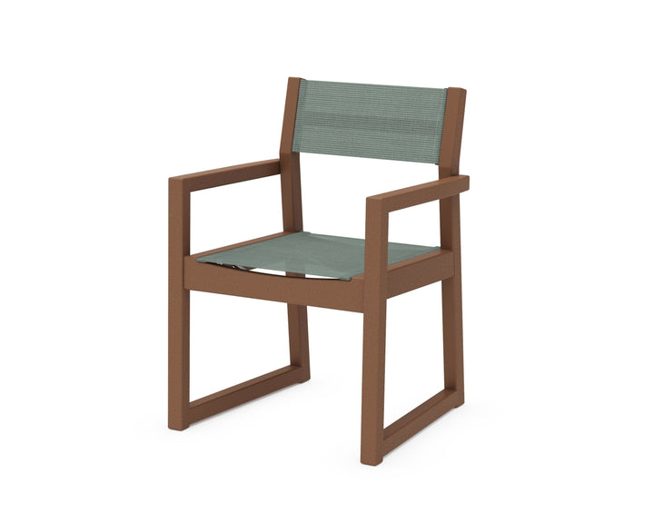 POLYWOOD® EDGE Sling Dining Arm Chair