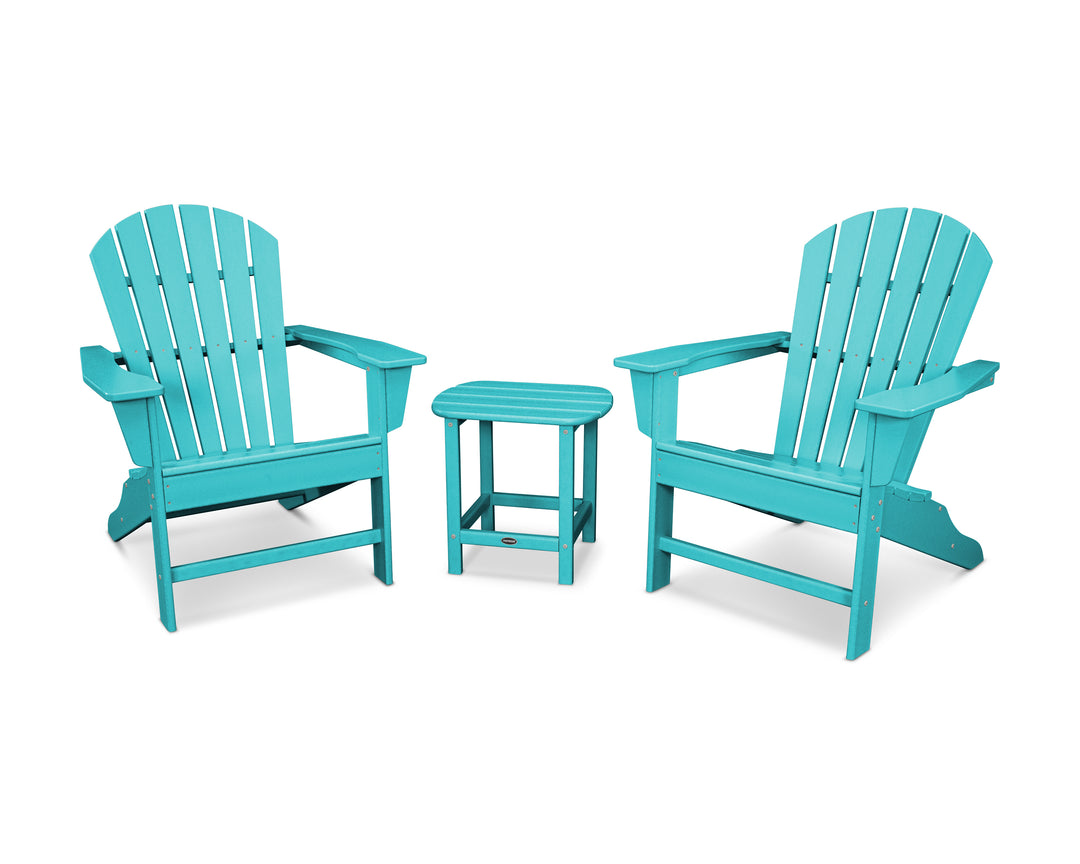 POLYWOOD® South Beach Adirondack 3-Piece Set