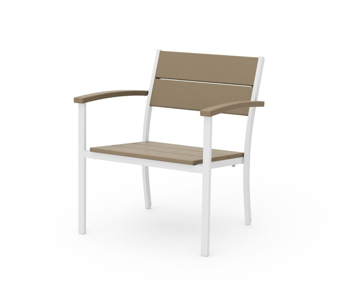 POLYWOOD® Main Street Stacking Lounge Arm Chair