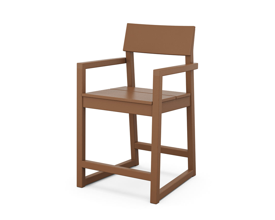 POLYWOOD® EDGE Counter Arm Chair