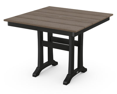 Farmhouse Trestle 37" Dining Table