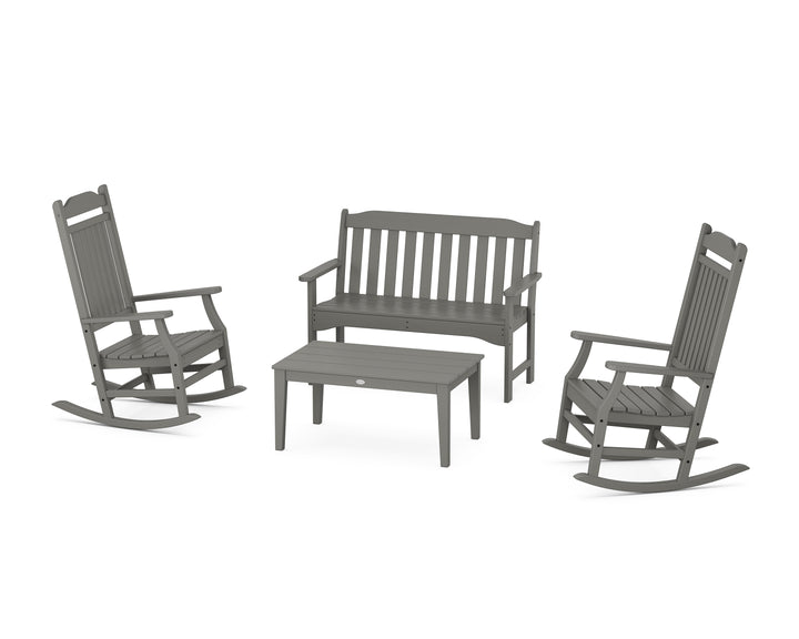 Country Living Cottage Rocking Chair 4-Piece Porch Set
