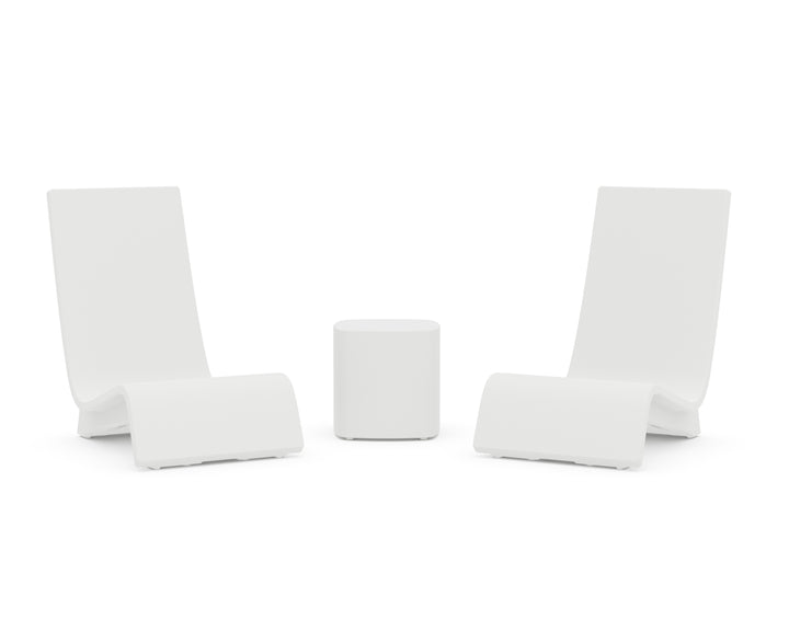 POLYWOOD® Laguna 3-Piece In-Pool Chair Lounge Set