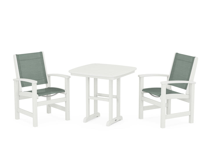 POLYWOOD® Coastal 3-Piece Dining Set
