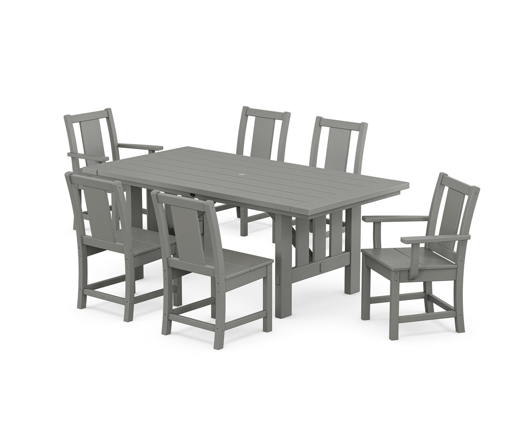 POLYWOOD® Prairie 7-Piece Dining Set with Mission Table