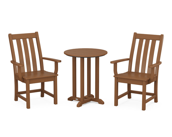 POLYWOOD® Vineyard 3-Piece Round Bistro Dining Set