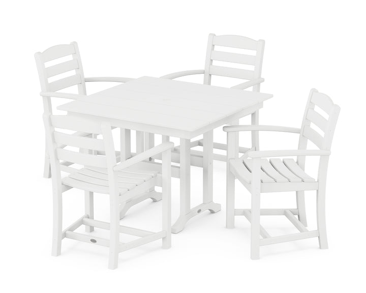 POLYWOOD® La Casa Café 5-Piece Farmhouse Dining Set