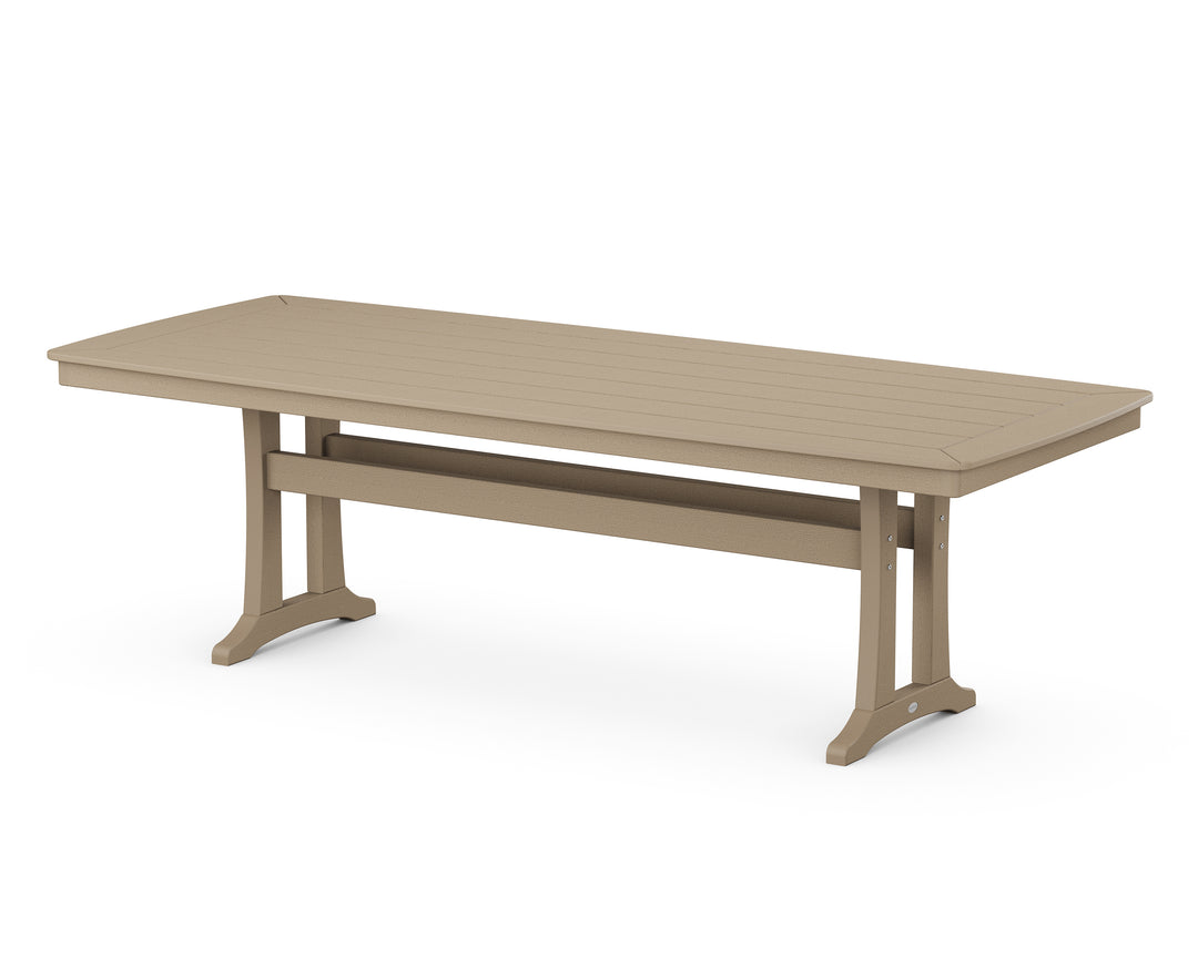 POLYWOOD® Nautical Trestle 39" x 97" Dining Table