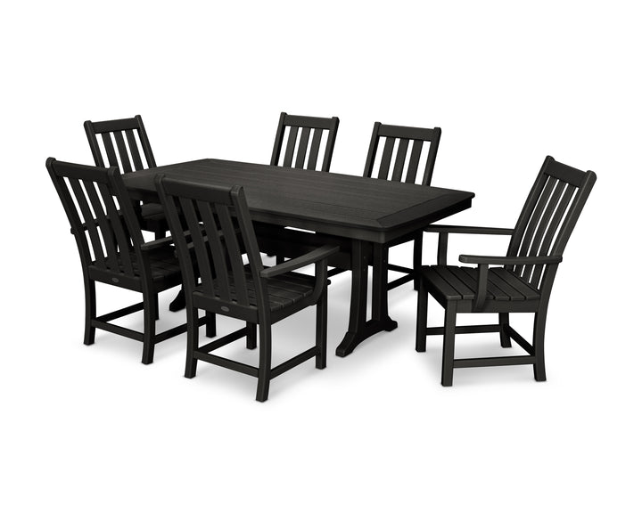 POLYWOOD® Vineyard 7-Piece Arm Chair Dining Set