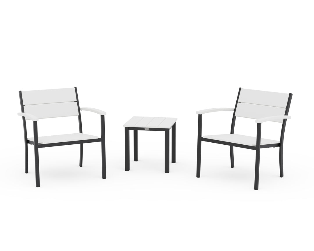 POLYWOOD® Main Street 3-Piece Lounge Chair Set