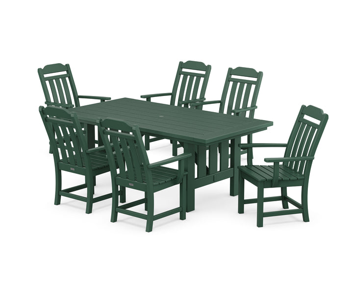 POLYWOOD® Cottage Arm Chair 7-Piece Mission Dining Set