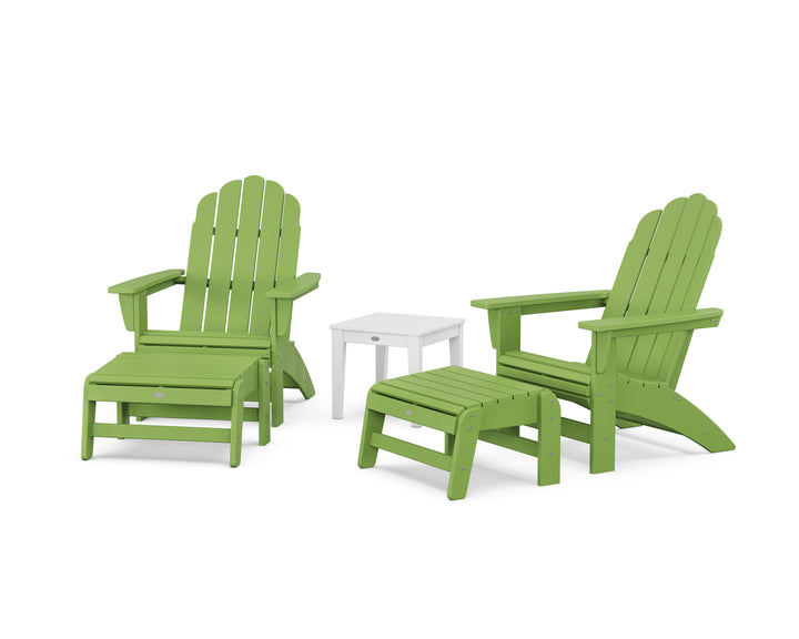 POLYWOOD® 5-Piece Vineyard Grand Adirondack Set