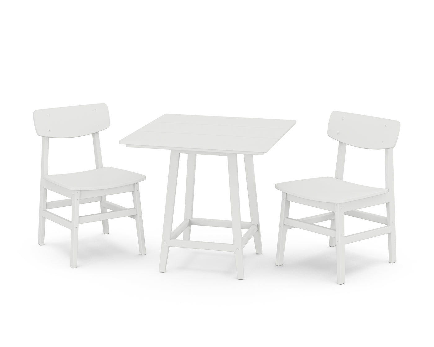 Modern Studio Urban Chair 3-Piece Bistro Dining Set