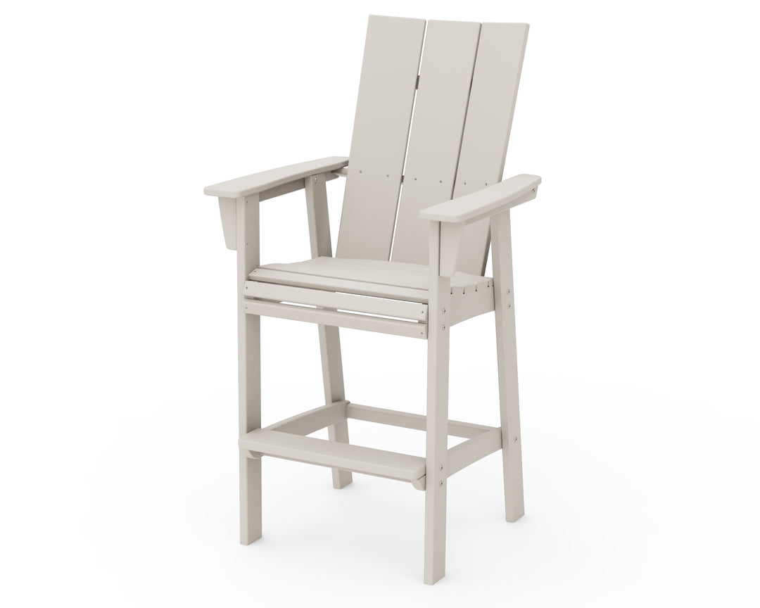 POLYWOOD® Modern Curveback Adirondack Bar Chair